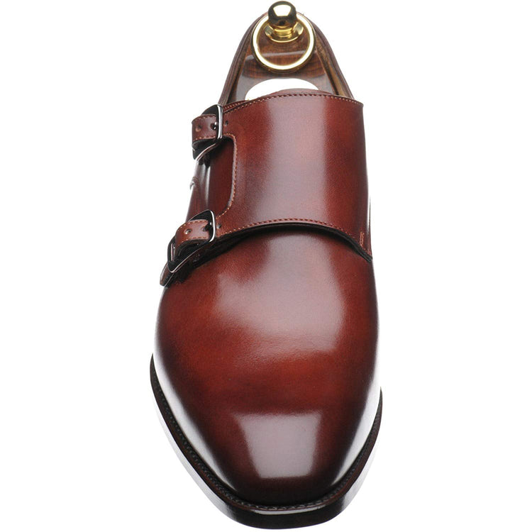 Brown Leather Parkstone Monk Straps