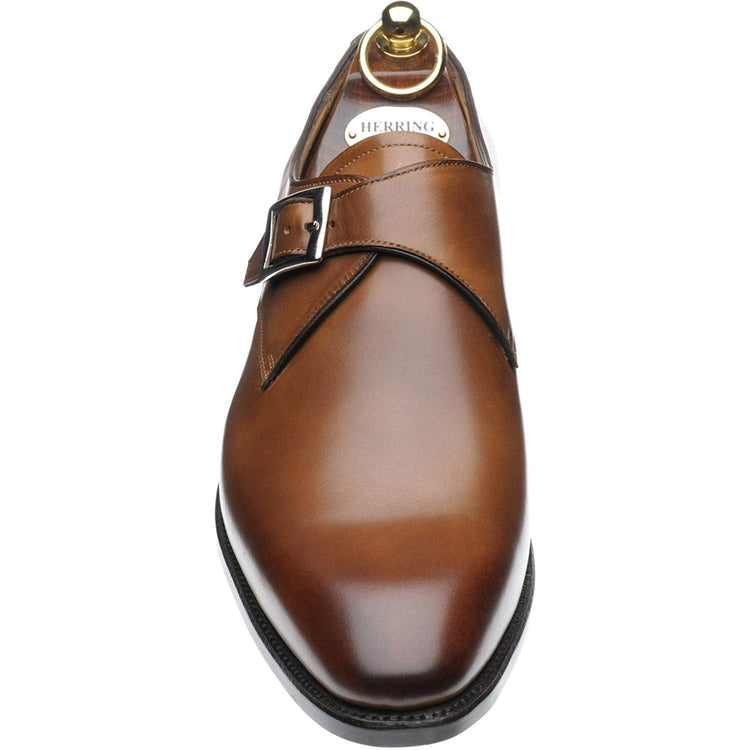Brown Leather Rudmore Monk Straps