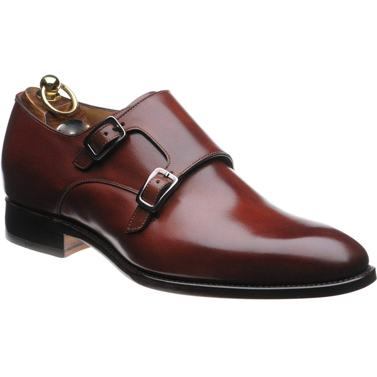 Brown Leather Parkstone Monk Straps