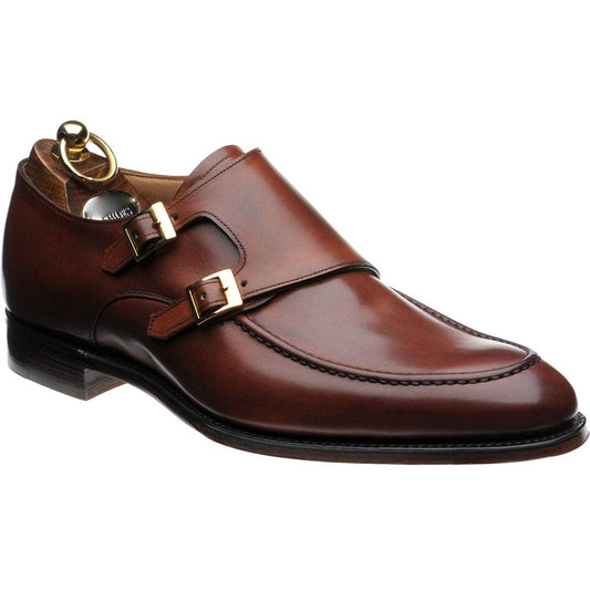 Brown Leather Tipner Monk Straps