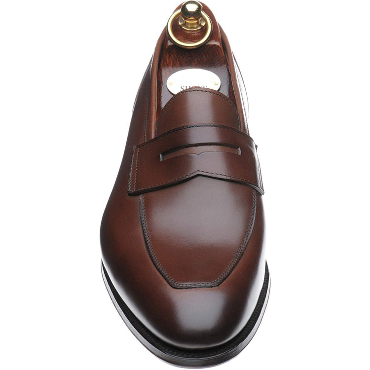 Brown Suede Leather Kenley Loafers