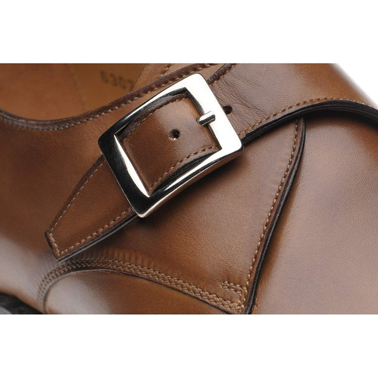 Brown Leather Rudmore Monk Straps